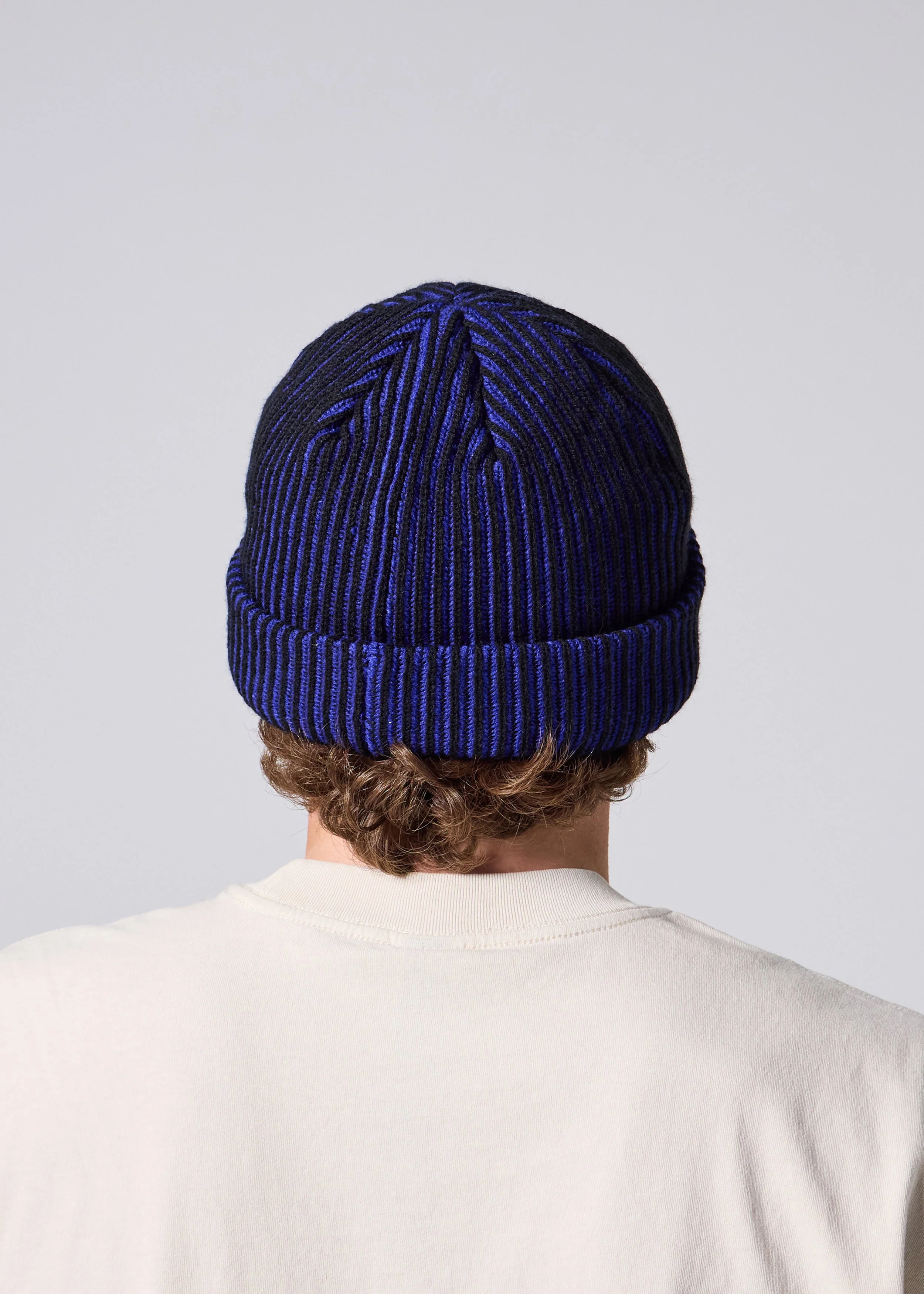 CLASS BEANIE : BLACK BLUE - Image 6