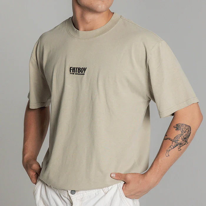 Fatboy Tee - Fatboy Embroidered Sage - Image 11