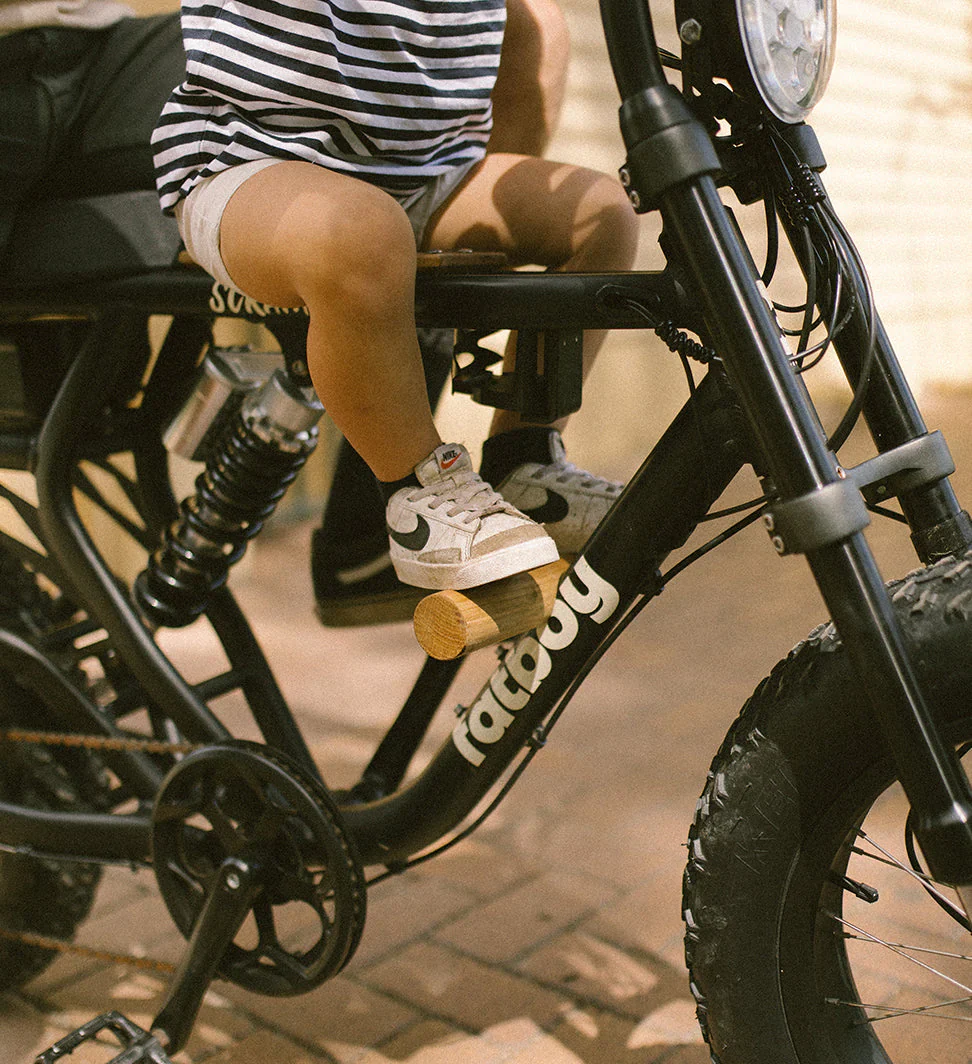 Wooden Foot Pegs - Scrambler & DNA - Image 7