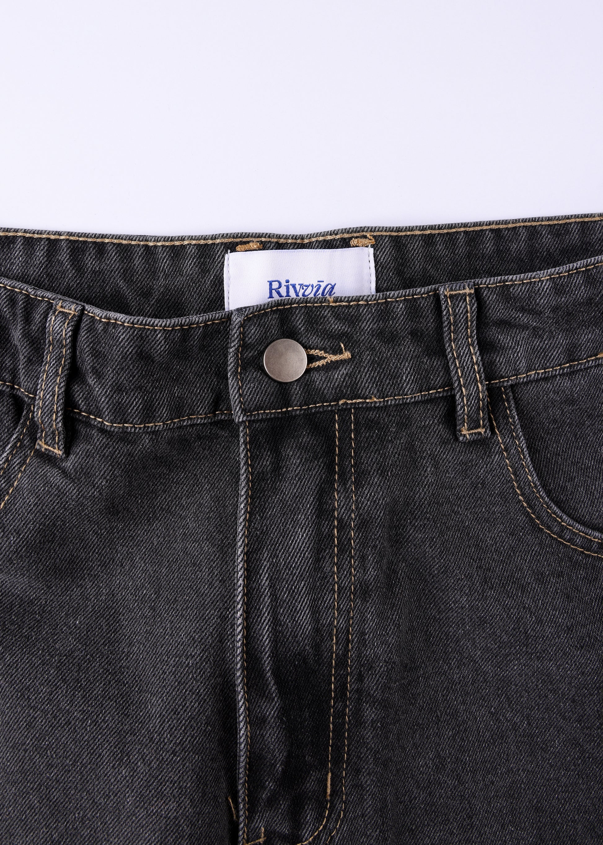 VV Class Denim Pant - Worn Black - Image 4