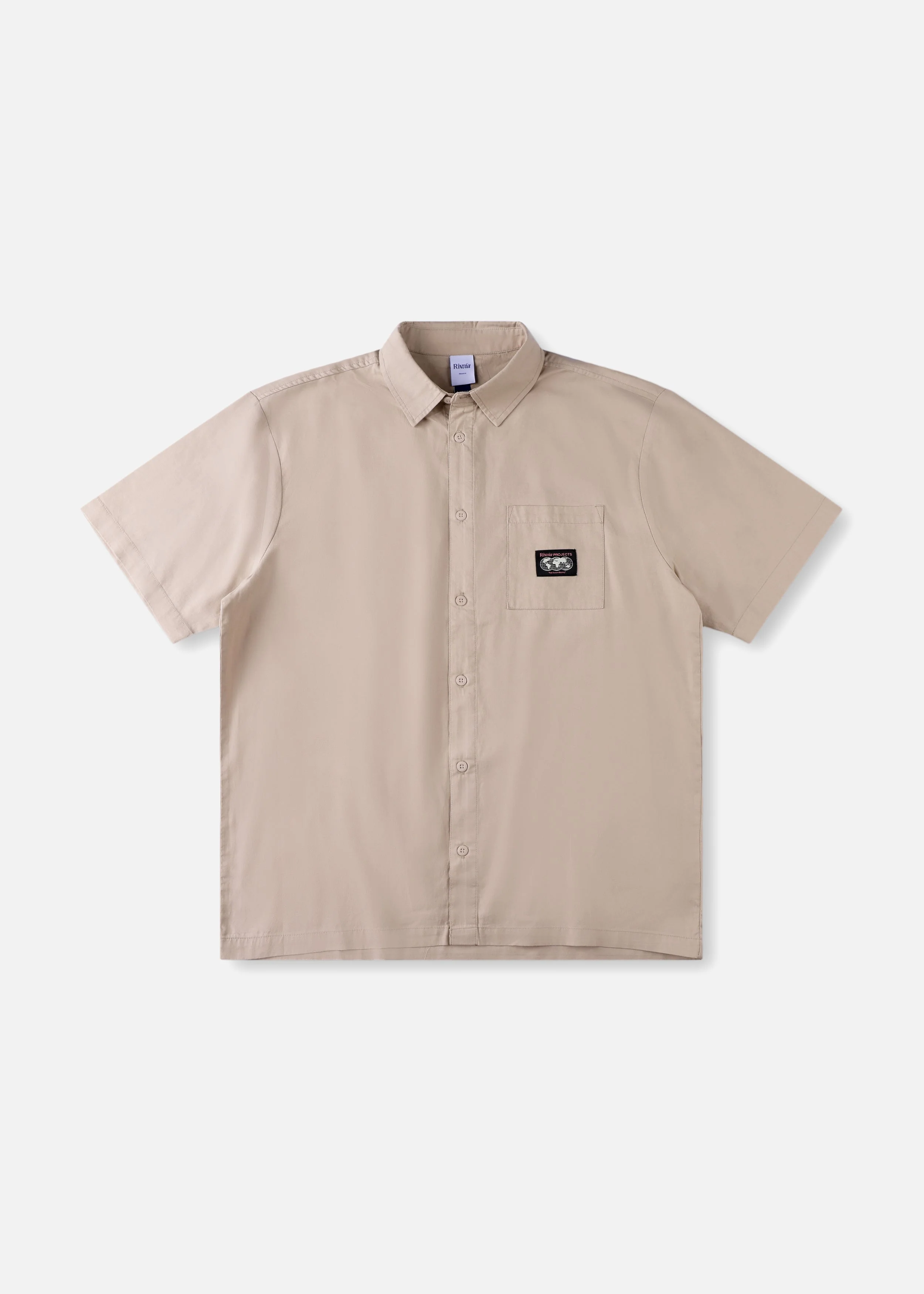 VV WORLD CONNECTION SS SHIRT : BONE