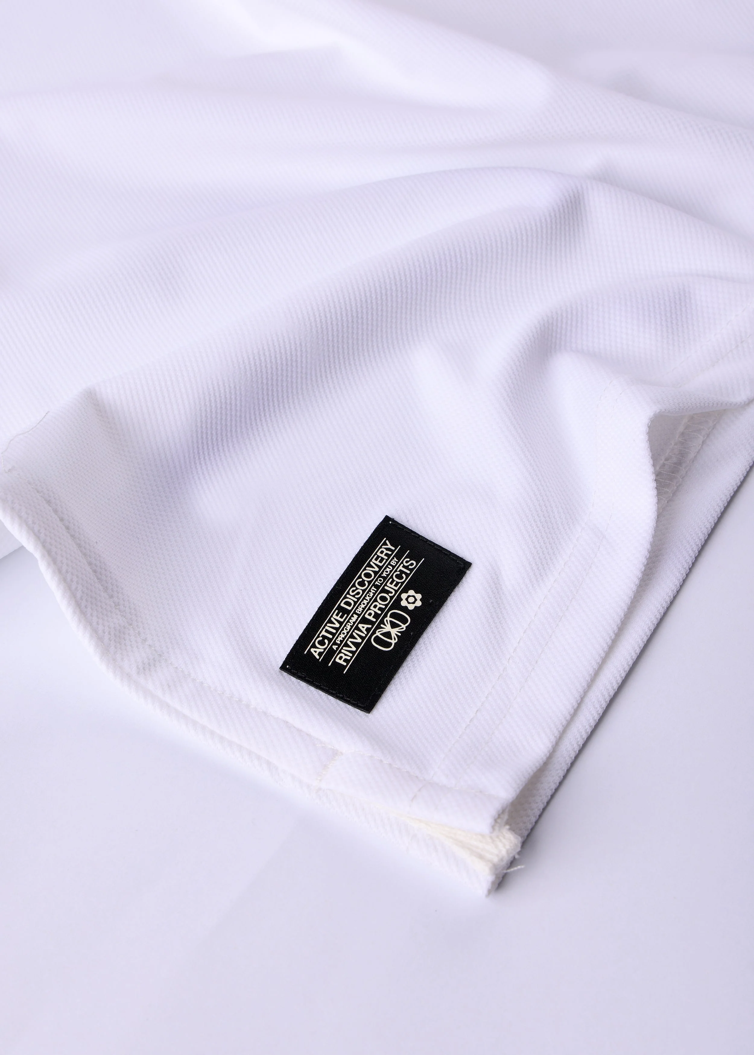 WORLD CONNECTION POLO : WHITE - Image 4